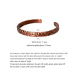 DIAMOURA SOLID COPPER BRACELET