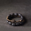 DIAMOURA BARREL LAVA ROCK BRACELET