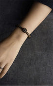 DIAMOURA BARREL LAVA ROCK BRACELET