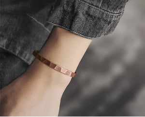 DIAMOURA COPPER KNOCKS BRACELET