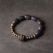 DIAMOURA BARREL LAVA ROCK BRACELET