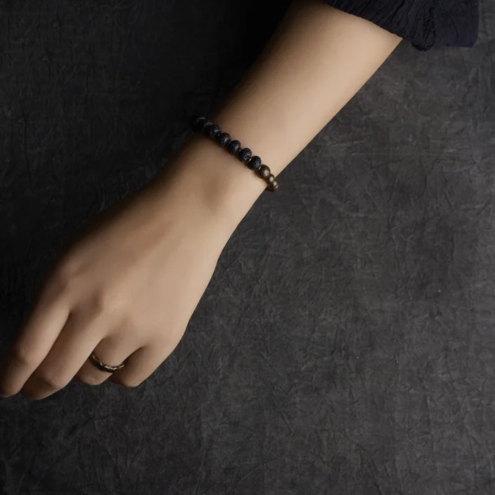 DIAMOURA BLACK LAVA BRACELET