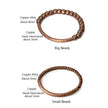 DIAMOURA HAMMERED COPPER BRACELET