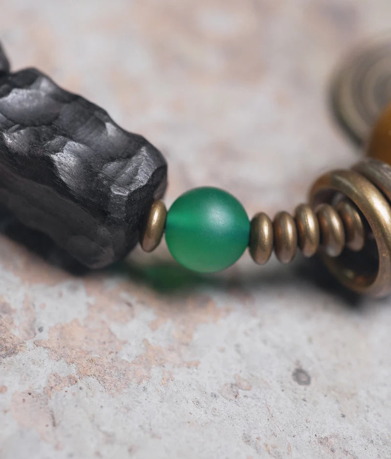 DIAMOURA CARVED STRIP BRACELET