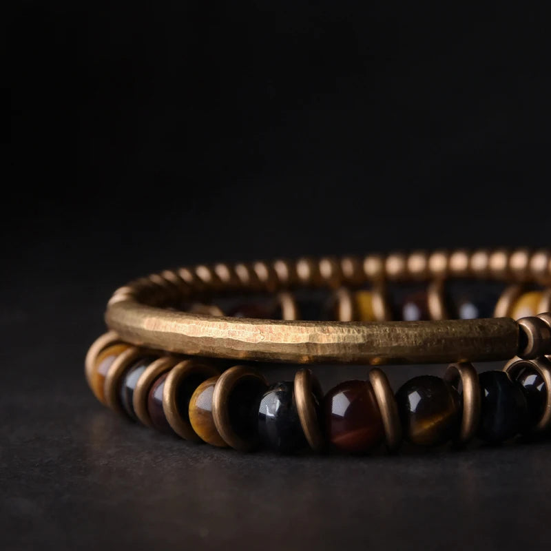 DIAMOURA TIGER EYE BRACELET