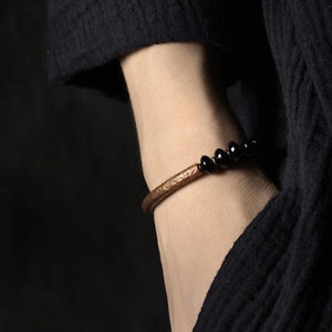 DIAMOURA CUBIC BLACK BRACELET