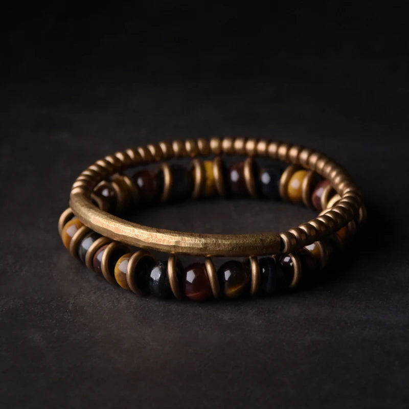 DIAMOURA TIGER EYE BRACELET