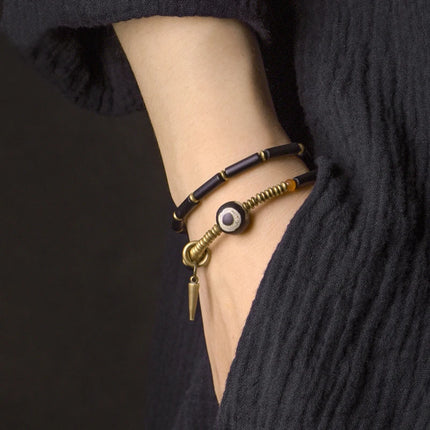 DIAMOURA MAGIC BLACK BRACELET