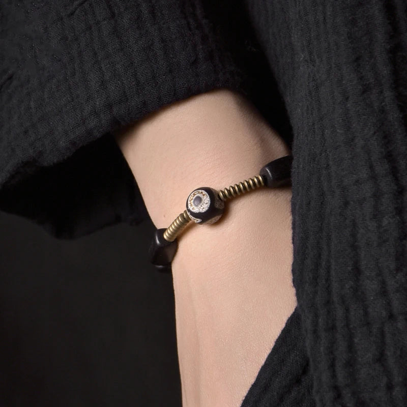 DIAMOURA MAGIC BLACK BRACELET