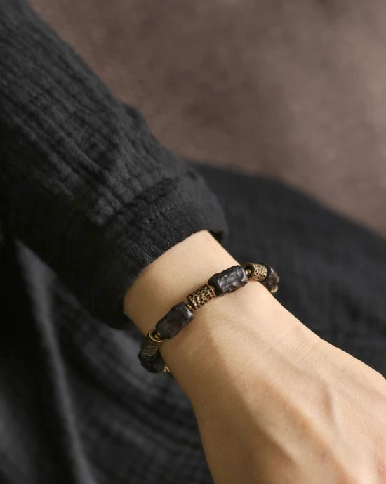 DIAMOURA STRIP EBONY BRACELET