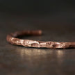 DIAMOURA RUSTIC HAMMERED BRACELE