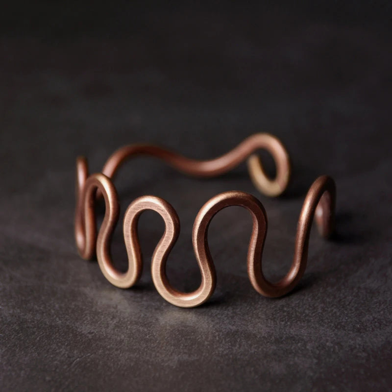 DIAMOURA COPPER WAVE BRACELET