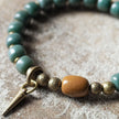 DIAMOURA NATURAL GREEN BRACELET