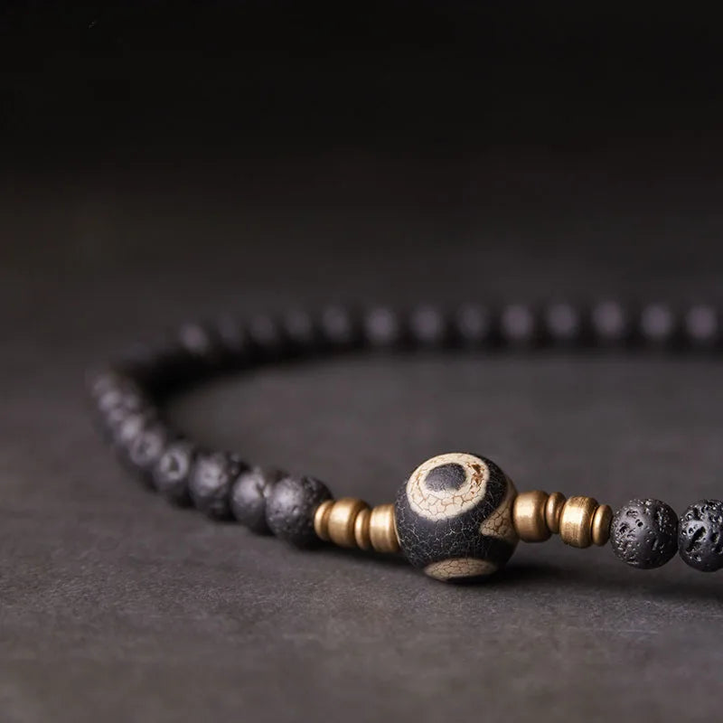 DIAMOURA LAVA STONE BRACELET