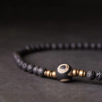 DIAMOURA LAVA STONE BRACELET