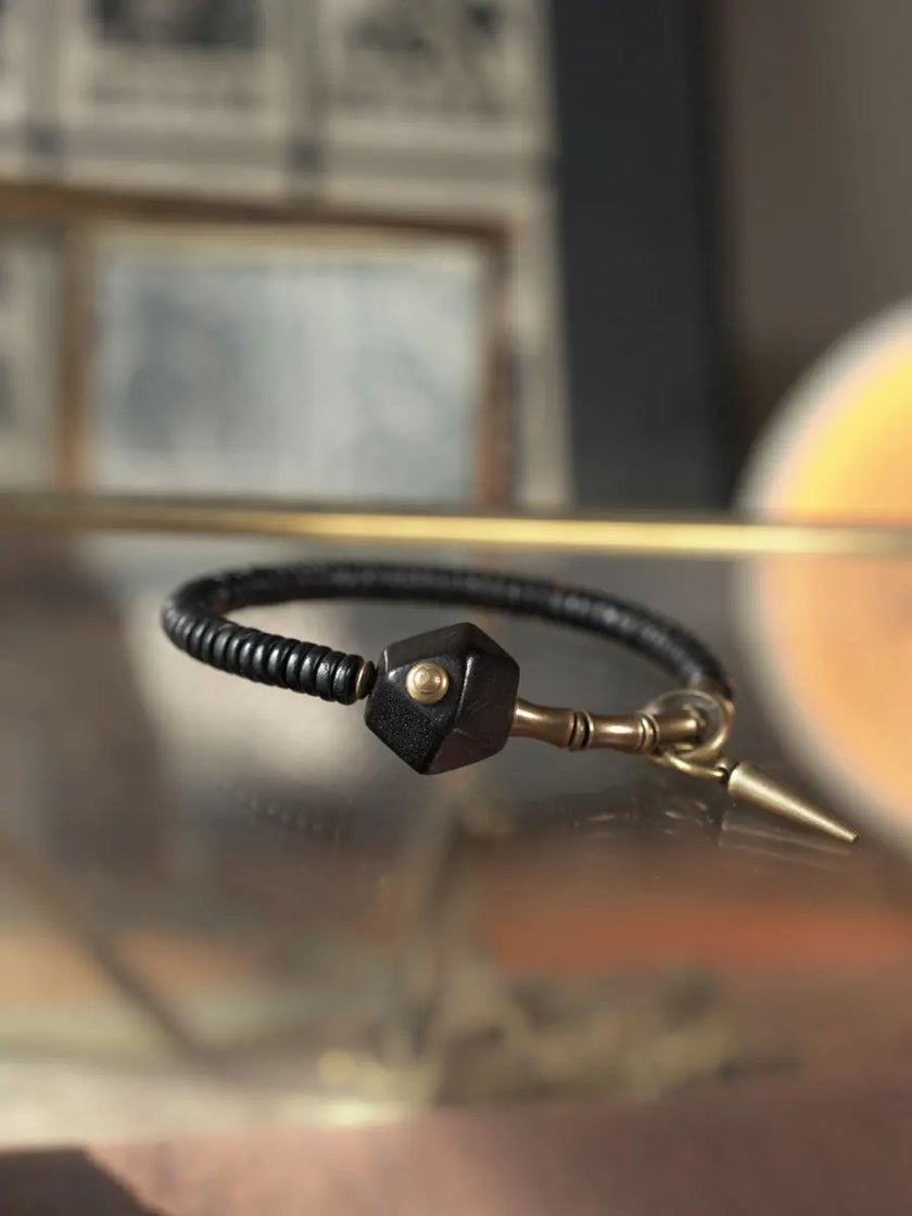 DIAMOURA SCHWARZES ÄSTHETISCHES ARMBAND