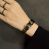 DIAMOURA GOLDEN OBSIDIAN STONE BRACELET