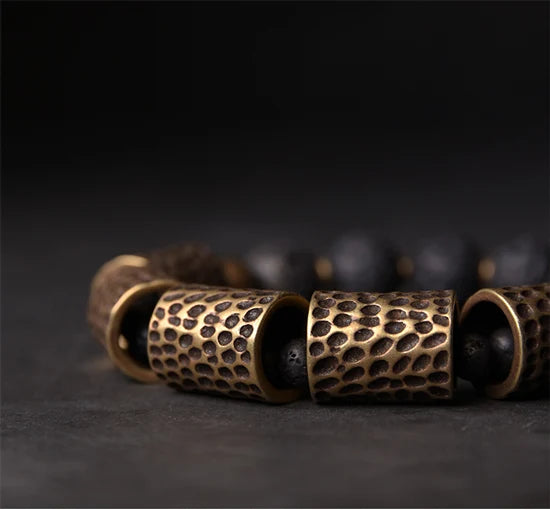 DIAMOURA TUBE ROD LAVA BRACELET